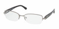 PRADA Eyeglasses PR 52NV 5AV1O1 Gunmtl 55MM