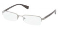PRADA Eyeglasses PR 57OV 5AV1O1 Gunmtl 51MM