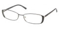 PRADA Eyeglasses PR 58OV FAR1O1 Blk Gunmtl 53MM