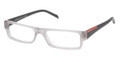 PRADA SPORT Eyeglasses PS 01AV IAV1O1 Matte Opal Gray 51MM