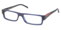 PRADA SPORT Eyeglasses PS 01AV IAW1O1 Matte Blue 53MM