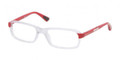 PRADA SPORT Eyeglasses PS 01DV LAL1O1 Red Matte Crystal 53MM