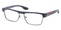 PRADA SPORT Eyeglasses PS 01EV MA31O1 Ba Baltic Demi Shiny 54MM