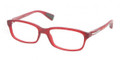 PRADA SPORT Eyeglasses PS 02DV LAU1O1 Matte Red 52MM