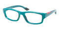 PRADA SPORT Eyeglasses PS 02EV PDD1O1 Grn Demi Shiny 52MM