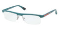PRADA SPORT Eyeglasses PS 04CV PDD1O1 Grn Demi Shiny 55MM