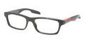 PRADA SPORT Eyeglasses PS 07CV 1AB1O1 Blk 55MM