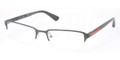PRADA SPORT Eyeglasses PS 51DV OAV1O1 Asphalt Demi Shiny 52MM
