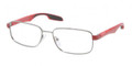 PRADA SPORT Eyeglasses PS 52DV 5AV1O1 Gunmtl 52MM