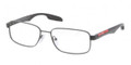 PRADA SPORT Eyeglasses PS 52DV AAG1O1 Asphalt 52MM