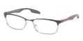 PRADA SPORT Eyeglasses PS 54DV MA71O1 Grey On Military 51MM