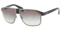 PRADA Sunglasses PR 21PS 1AB0A7 Blk Gunmtl 58MM