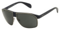 PRADA Sunglasses PR 21PS MA31A1 Matte Blue Matte Gunmtl 58MM