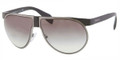 PRADA Sunglasses PR 23PS 1AB0A7 Blk Gunmtl 62MM
