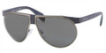 PRADA Sunglasses PR 23PS MA31A1 Matte Blue Matte Gunmtl 62MM