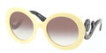 PRADA Sunglasses PR 27NS DG30A7 Yellow 55MM