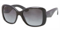 PRADA Sunglasses PR 32PS 1AB5W1 Blk 57MM