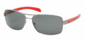 PRADA SPORT Sunglasses PS 50LS 5AV1A1 Gunmtl 59MM