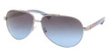 PRADA SPORT Sunglasses PS 51NS 5AV5I1 Gunmtl Blue 63MM