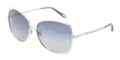 Tiffany & Co TF3026B Sunglasses 60014L Slv BLUE Grad GRAY