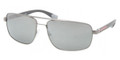 PRADA SPORT Sunglasses PS 55NS 7CQ7W1 Gunmtl 63MM