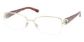 BVLGARI Eyeglasses BV 2157B 278 Pale Gold 53MM