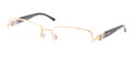 BVLGARI Eyeglasses BV 2158B 376 Pale Gold 53MM