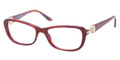 BVLGARI Eyeglasses BV 4075H 5270 Top Red Violet Marble 52MM