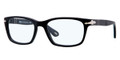 PERSOL Eyeglasses PO 3012V 900 Matte Blk 52MM