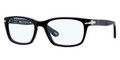 PERSOL Eyeglasses PO 3012V 900 Matte Blk 54MM