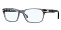 PERSOL Eyeglasses PO 3012V 989 Matte Grey 52MM