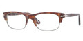 PERSOL Eyeglasses PO 3033V 899 Matte Havana 50MM