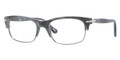 PERSOL Eyeglasses PO 3033V 995 Grey Horn Matte Smoke 50MM