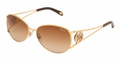 Tiffany & Co TF3004B Sunglasses 60023B GOLD Br Grad