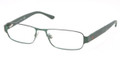POLO Eyeglasses PH 1133 9242 Matte Dark Grn 54MM