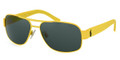 POLO Sunglasses PH 3080 924187 Matte Yellow 59MM