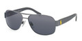 POLO Sunglasses PH 3080 924481 Matte Dark Grey 59MM
