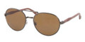 POLO Sunglasses PH 3081Q 924573 Gunmtl Vintage Effect 54MM
