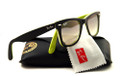 RAY BAN Sunglasses RB 2140 999/32 Black On Green 50MM