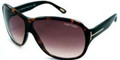 Tom Ford HUTTON TF19 Sunglasses Q41  RED HORN