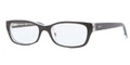 VOGUE Eyeglasses VO 2811 W827 Top Blk Transp 45MM
