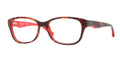VOGUE Eyeglasses VO 2814 2105 Top Dark Havana Red 53MM