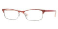 VOGUE Eyeglasses VO 3862 930 Red Gunmtl 52MM