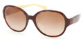 RALPH Sunglasses RA 5167 115513 Tort Yellow Stripe 56MM