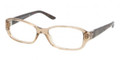 RALPH LAUREN Eyeglasses RL 6085 5217 Mud Transp 54MM