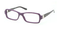RALPH LAUREN Eyeglasses RL 6107Q 5412 Violet 53MM