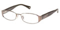 COACH Eyeglasses HC 5019 9076 Satin Br 52MM