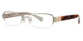 COACH Eyeglasses HC 5027B 9080 Gold Spotty Tort 50MM