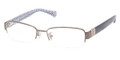COACH Eyeglasses HC 5027B 9093 Slv Blue 52MM