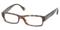 COACH Eyeglasses HC 6030 5001 Tort Demo Lens 52MM